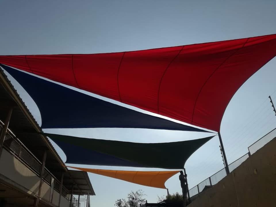 Toldos vela de colores
